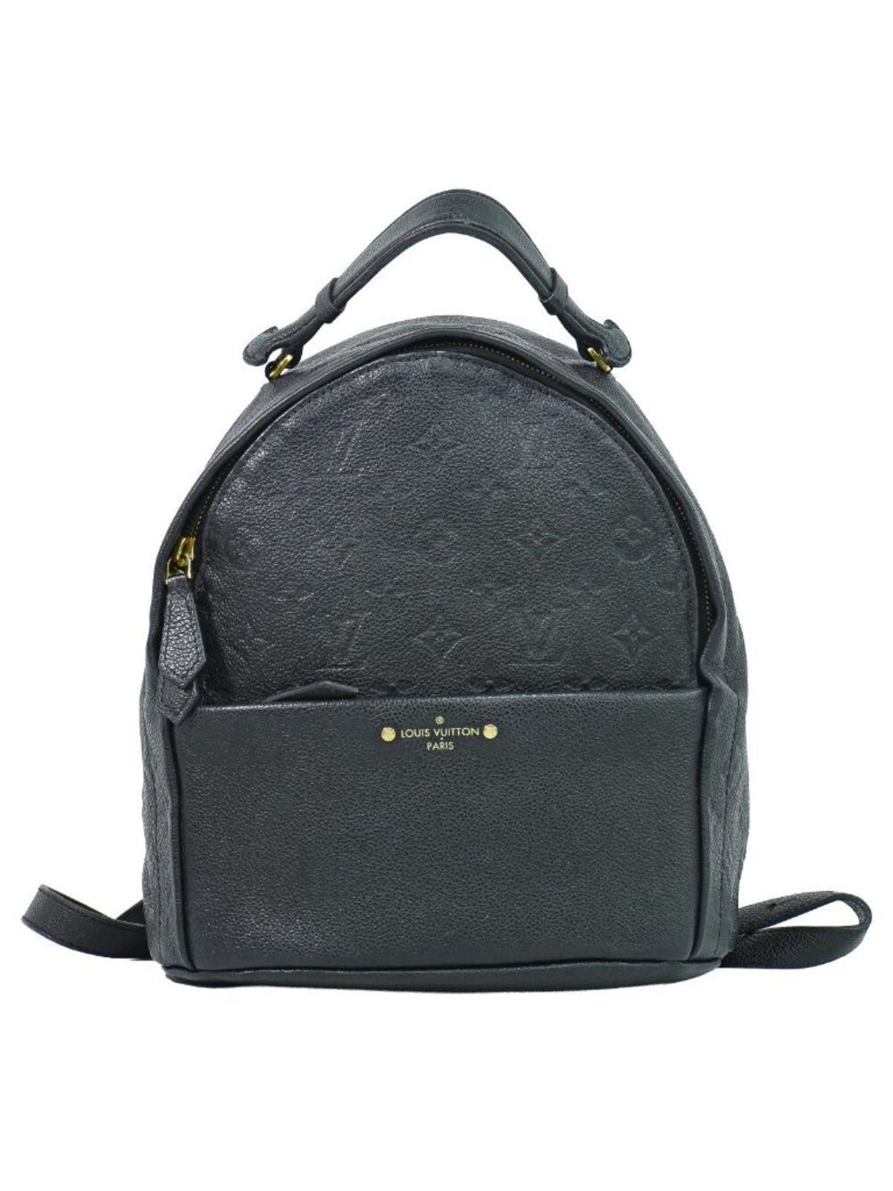 Louis Vuitton LV Sorbonne Monogram Empreinte Leather Backpack Noir - Picture 1 of 9